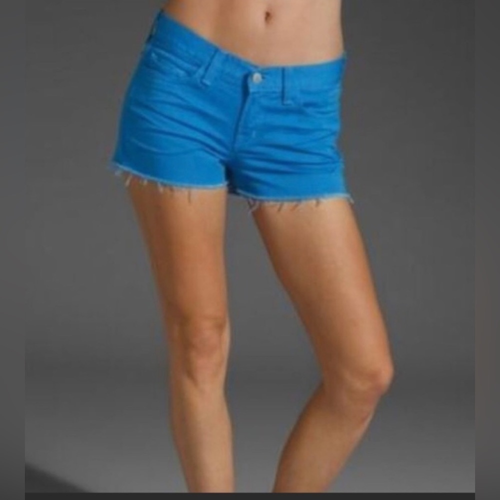 J Brand Cut Off Short in Blue Bonnet SZ 29